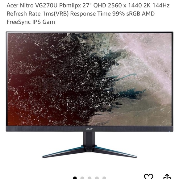 RTX 3060 Gaming Pc, 27” QHD Gaming Monitor, & Fury GT-EV3 steering wheel - Picture 4 of 7